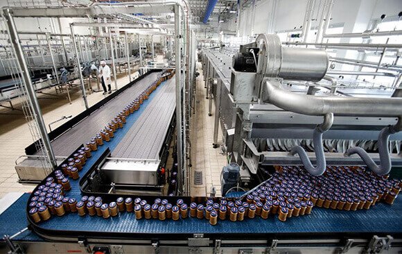 Washing heads of water filling machine