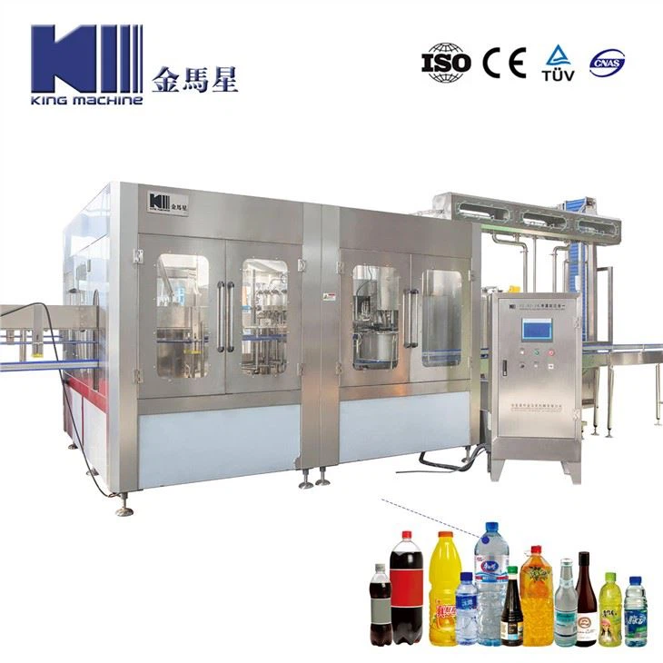 Carbonated Soft Drink Beverage Packaging Liquid Filling Machine