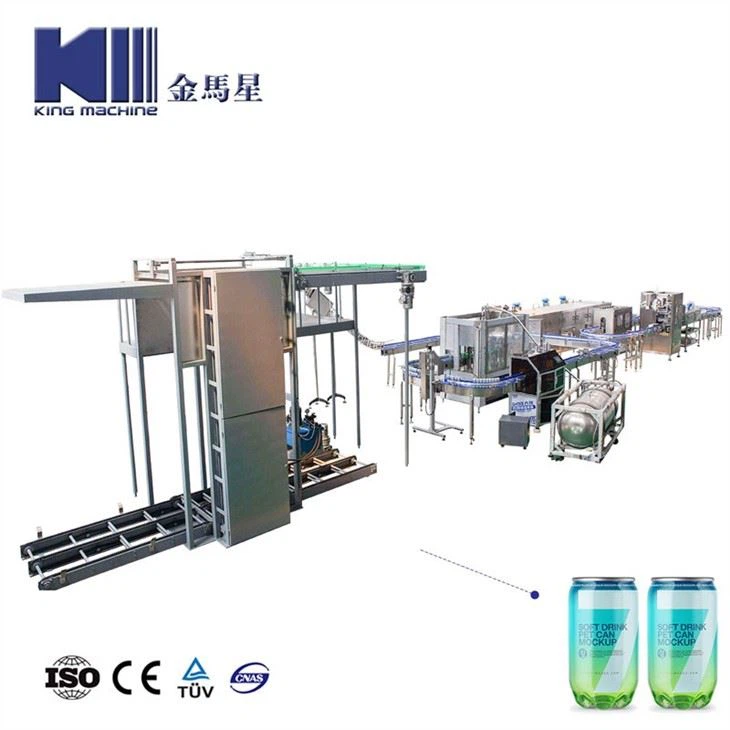 Can Beer Filling Packing Line